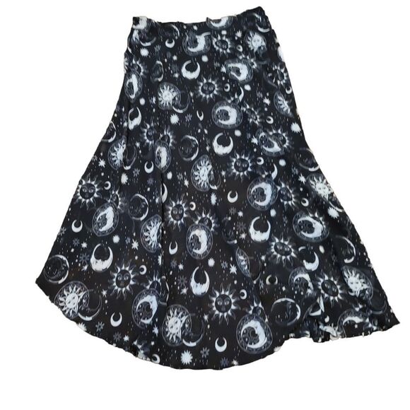 Killstar - Astral Light High Low Maxi Skirt [PLUS] 3X NWT - Picture 4 of 13